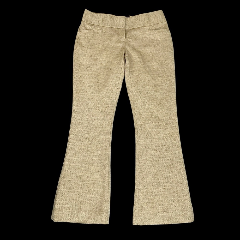 The Limited Pants Women Size 0 Tan Brown Drew Fit Lined Y2K‎ Corpcore Low Rise